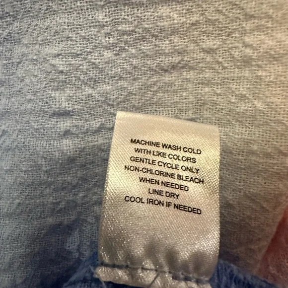 Feeling Festive Red, White and Blue Ombre Ruffle Top - Picture 7 of 7